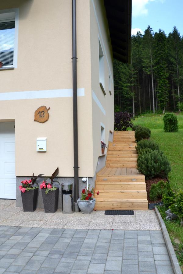 Apartma Ob Potoku Luče Exteriör bild