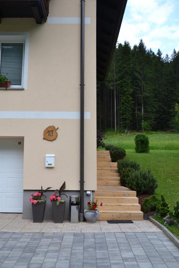 Apartma Ob Potoku Luče Exteriör bild